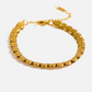 18K Gold Plated Thick Chain Bracelet