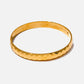 AVA 18K Gold Plated Bangle