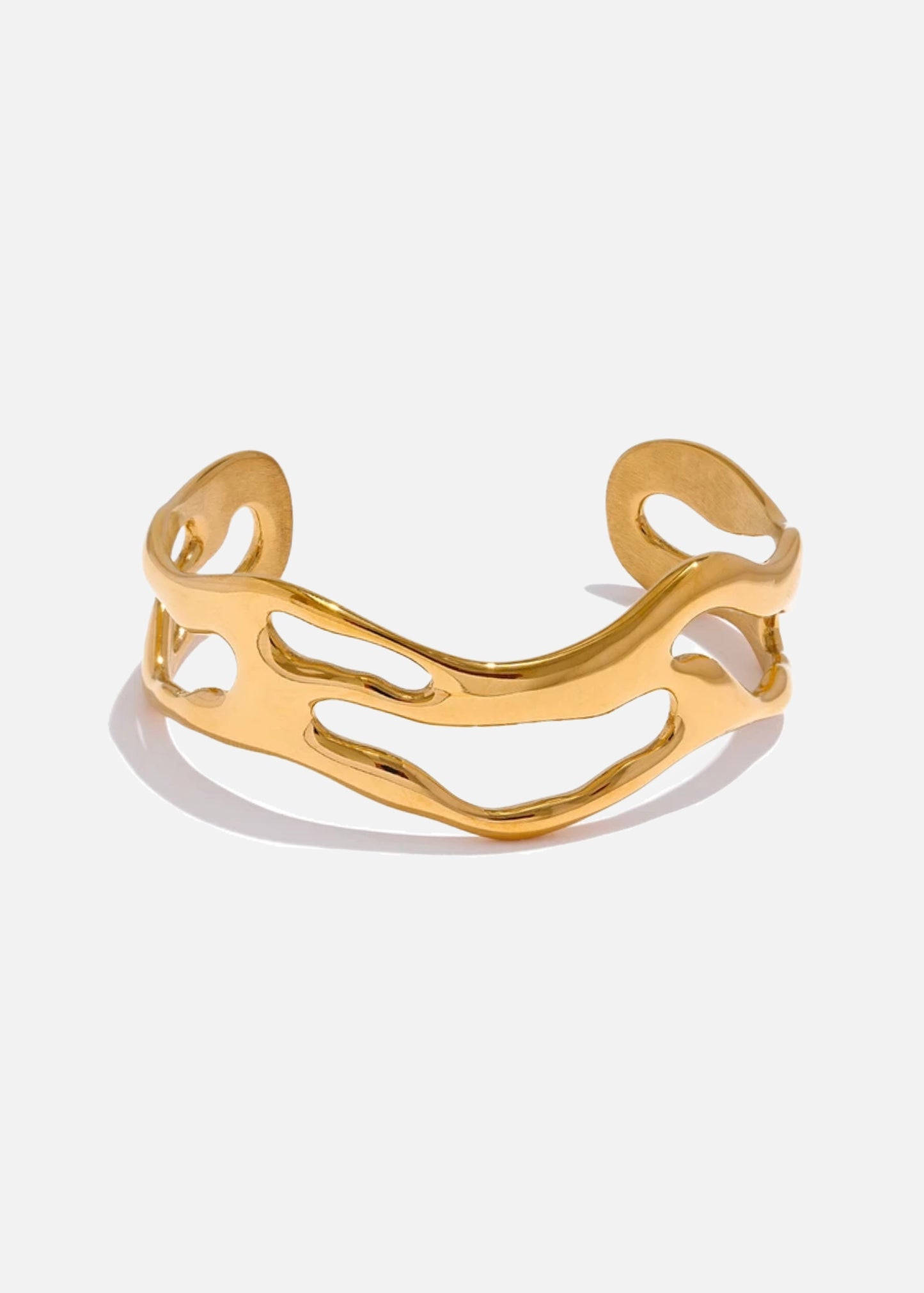 JUX 18K Gold Plated Chunky Bracelet