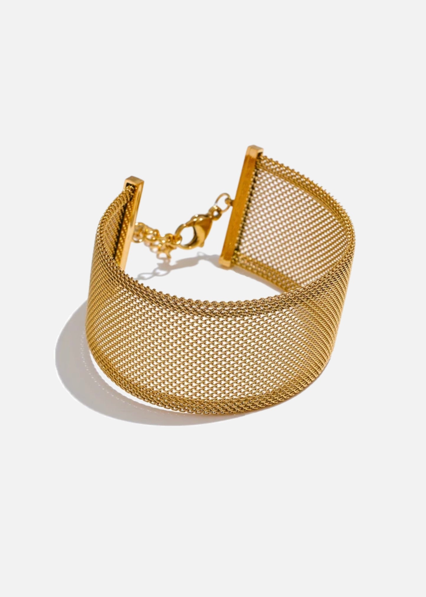 IRINA 18K Gold Plated Chunky Bracelet