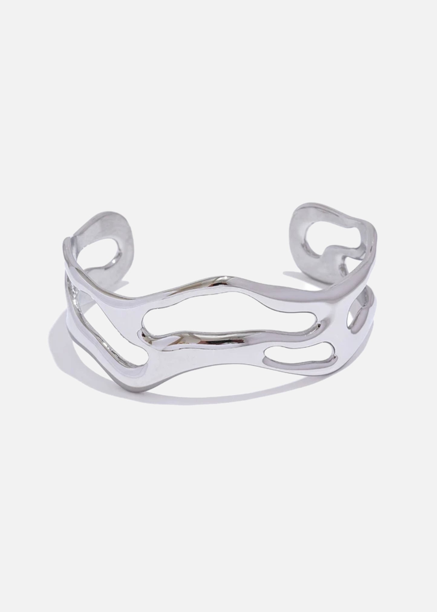 JUX Silver Chunky Bracelet