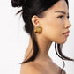 CELIA 18k Gold Plated Chunky Earrings