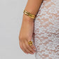 AVA 18K Gold Plated Bangle