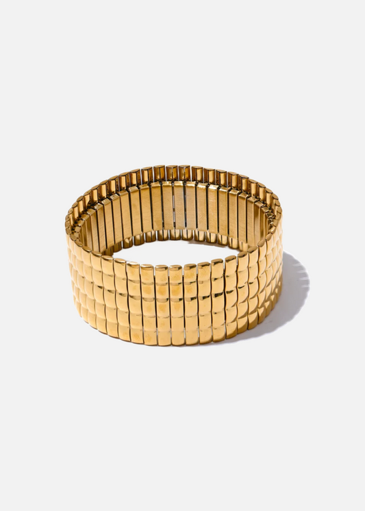 CALLIE 18K Gold Plated Chunky Bracelet