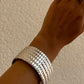 CALLIE Silver Chunky Bracelet