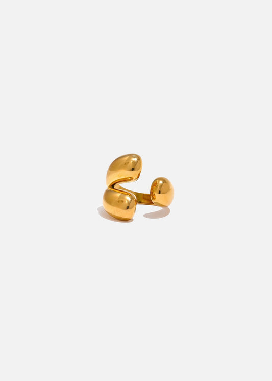 MIMI 18k Gold Plated Chunky Ring