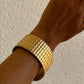 CALLIE 18K Gold Plated Chunky Bracelet