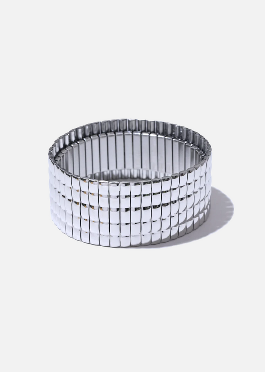 CALLIE Silver Chunky Bracelet