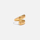 ZARA 18k Gold Plated Twist Ring