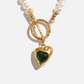 CORA 18k Gold Plated Cubic Zirconia Necklace