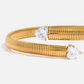 VIDA 18k Gold Plated Cubic Zirconia Bracelet