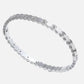 Silver Cubic Zirconia Bangle