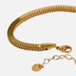 CALI 18k Gold Plated Snake Bracelet